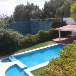 Quinta Las Ranas Terraza con jardin