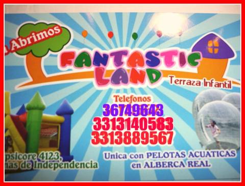 fantastic land terraza infantil